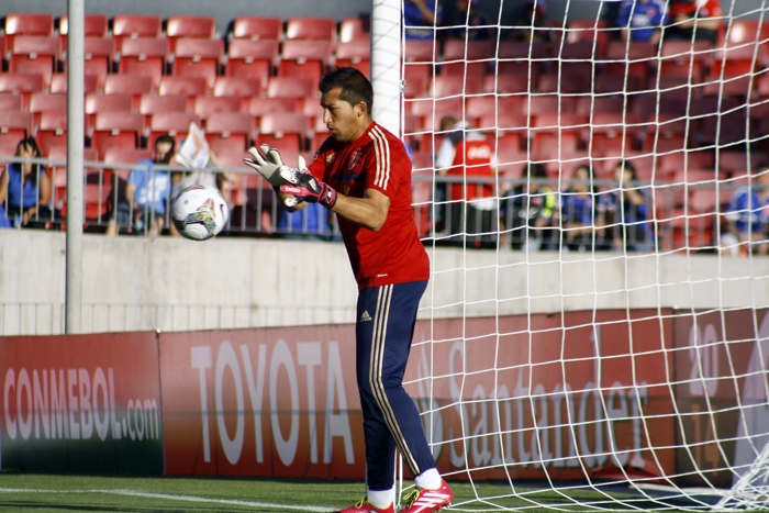 Luis Marín tras el triunfo azul ante Guaraní