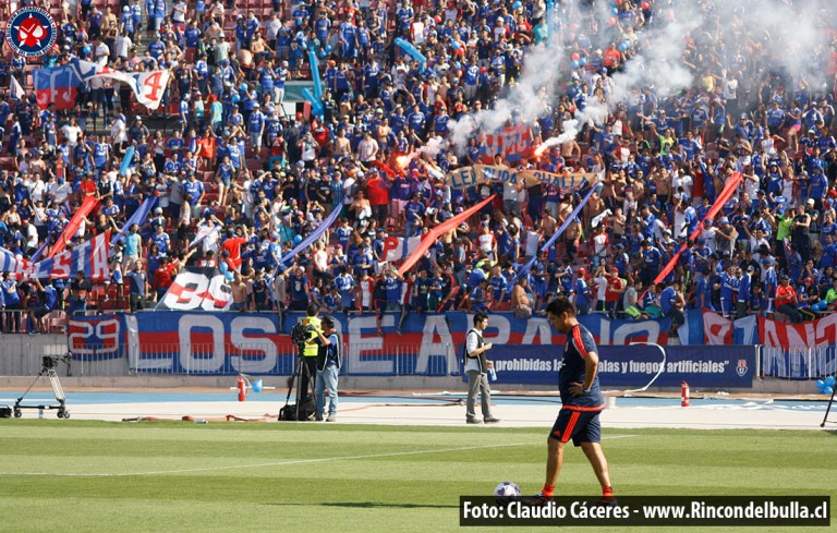 ¿ A llenar el Nacional ?Azul Azul no venderá galerías para el partido ante Ñublense