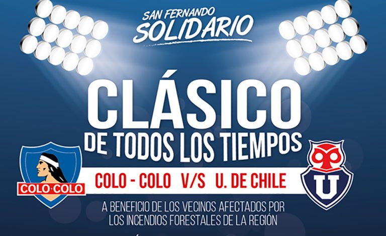Superclásico solidario se jugará en San Fernando