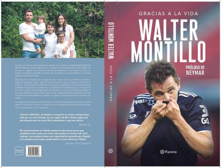 Walter Montillo lanzará su libro «Gracias a la vida»